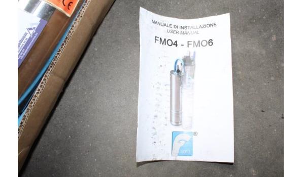 rewindable oil filled submersible motors FELSOM/EXA, type FMO4 010T